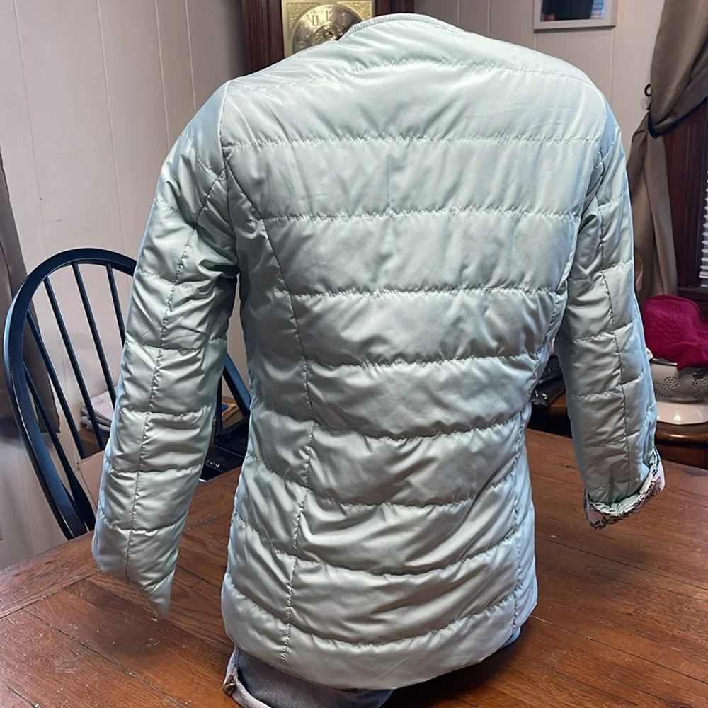 Cotton Traders Quilted Reversible Jacket Size 6 - tags Attached